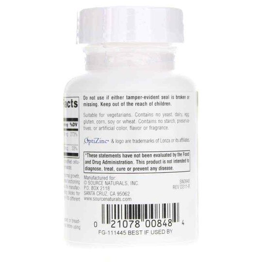 OptiZinc Zinc Methionine Sulfate Complex, SNN